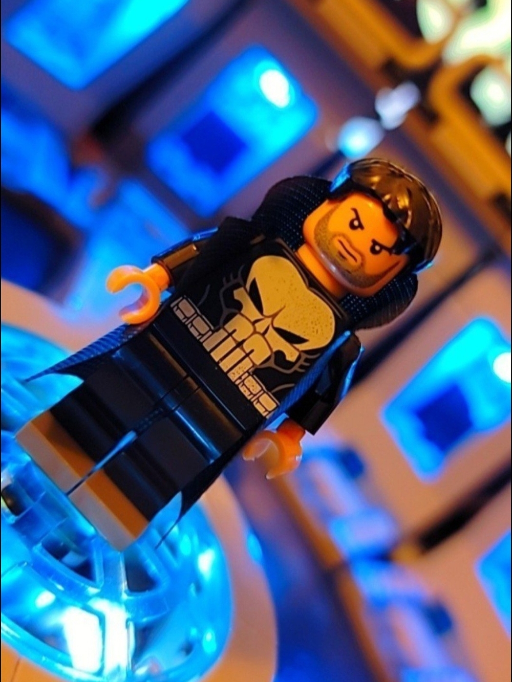 Punisher Minifigure Lego Compatible - Picture 10 of 11